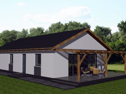 Új építésű családi ház Győrszentiván központjában eladó, Győr-Győrszentiván